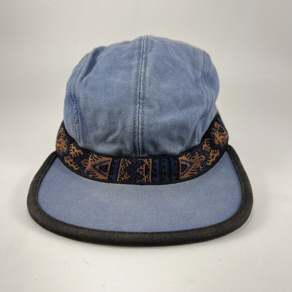 KAVU Organic Cotton Strap Cap Hat Navy Blue Size Small Blue, Perfect Fade - Picture 1 of 8